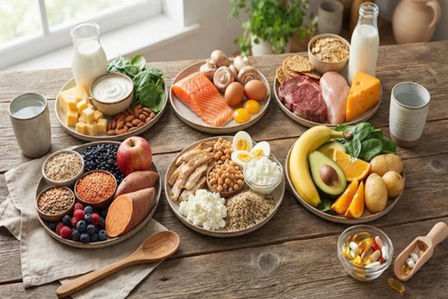 5 chất dinh dưỡng nên bổ sung sau tuổi 60